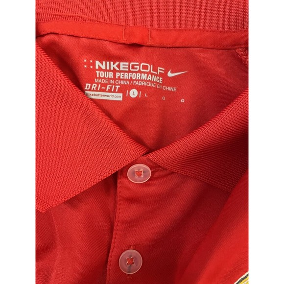 Nike Golf Tour Performance Dri-Fit Indy 500 Club Polo Men's Large IMS‎ - Picture 3 of 10